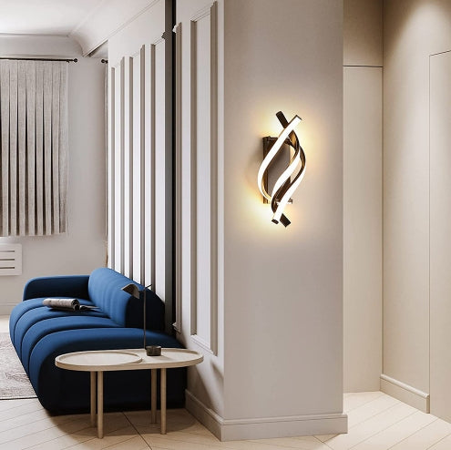 Minimalist Modern Aluminum Wall Bedside Lamp – LED Decorative Wall Light (21W)