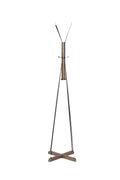 Reclaimed Wood and Metal Freestanding Coat Rack – Stylish Storage Solution for Bedroom, Living Room, and Entryway
