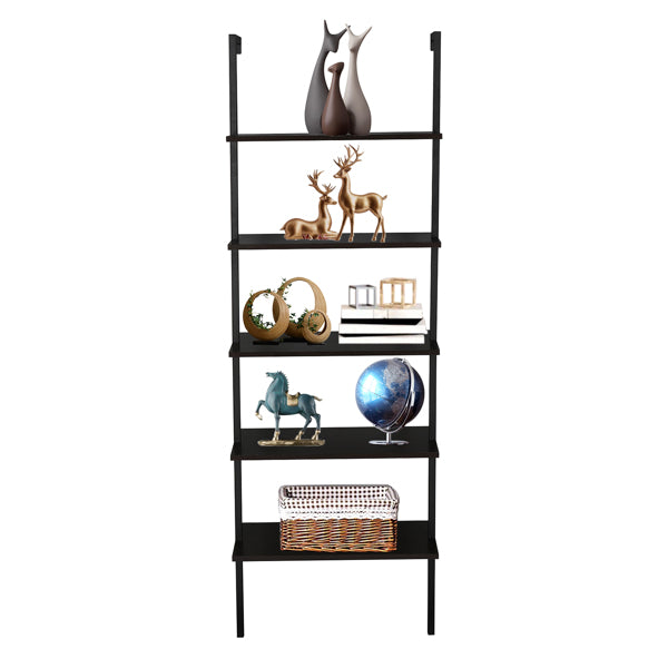 Industrial Etagere Bookshelf – Open Shelf Storage for Living Room, Bedroom, or Office