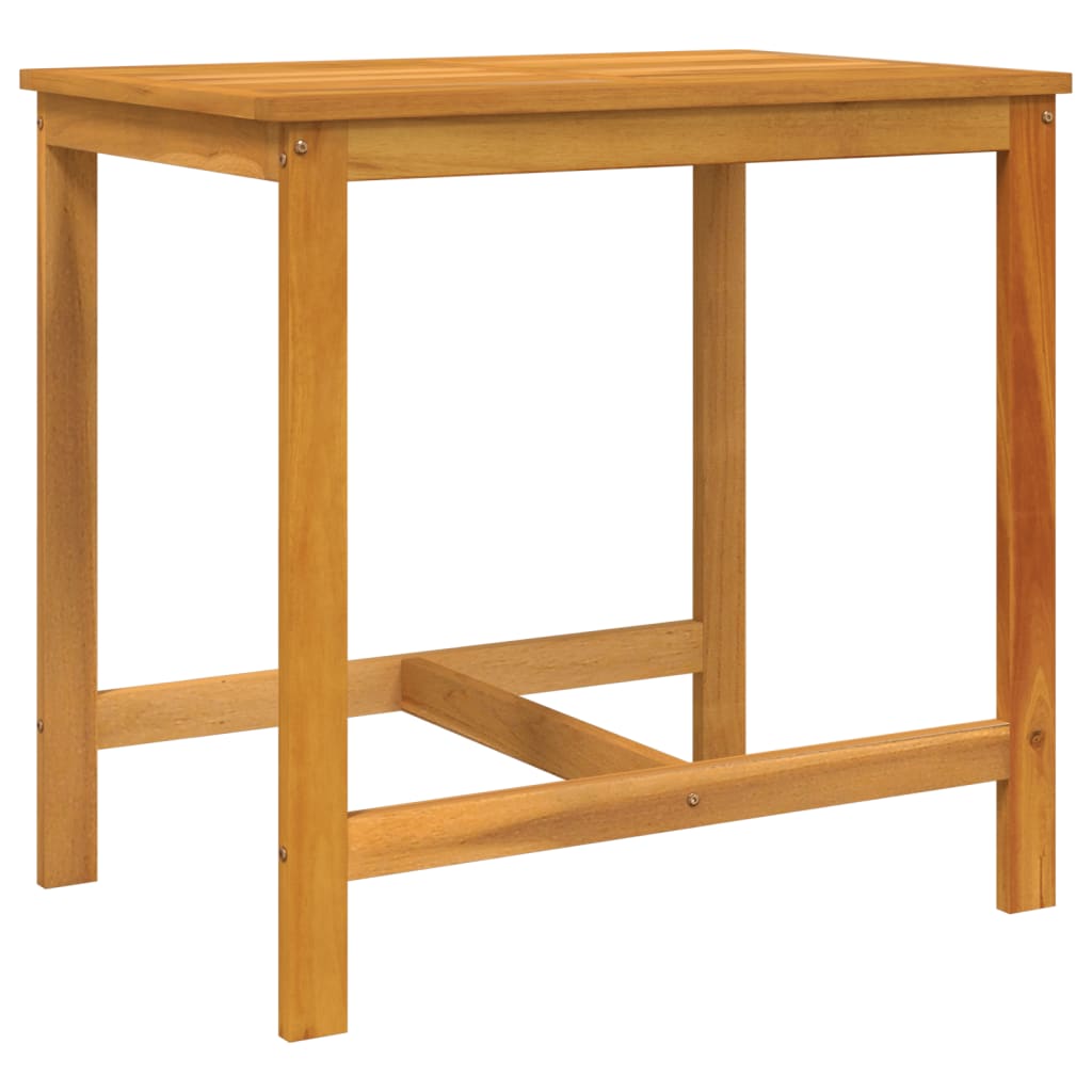 3-Piece Balcony Furniture Set with Cushions – Solid Acacia Wood Patio & Garden Set