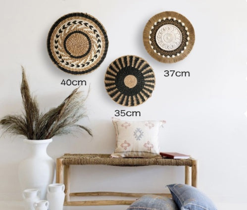Moroccan Bohemian Wall Decor – Ethnic Hanging Plate for Home Decoration