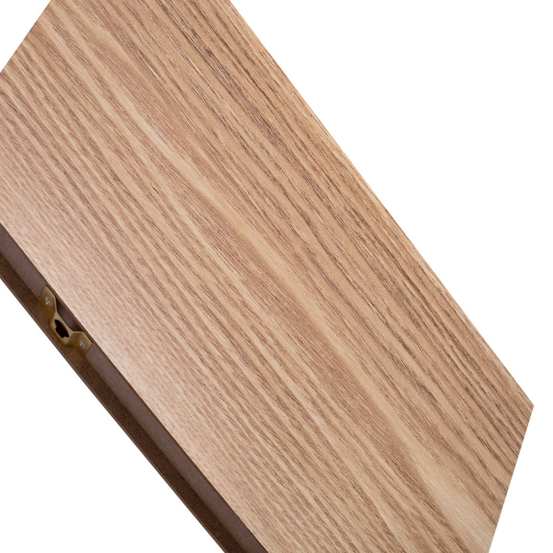 23.6" Floating Wall Shelves – Maple Wood Wall-Mounted Shelves with Invisible Brackets