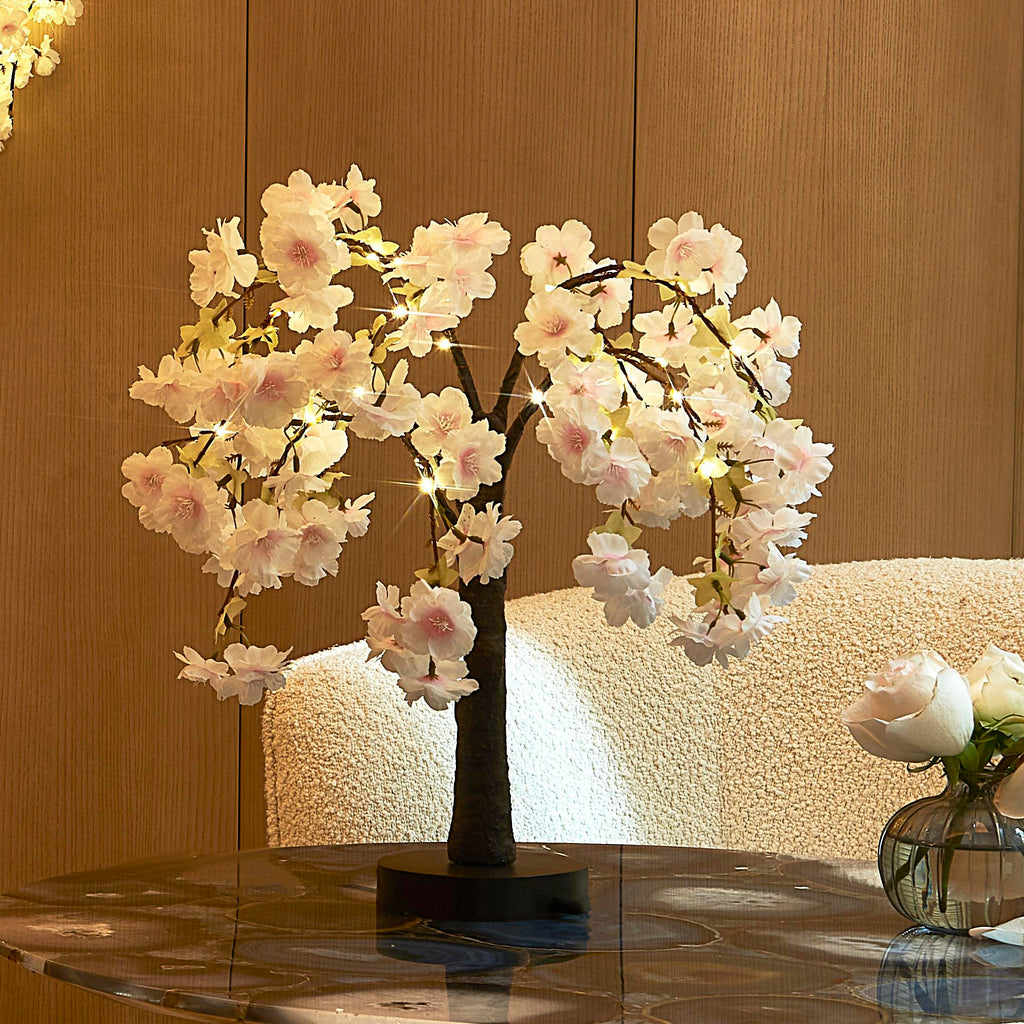 Valentine Special   Romantic Cherry Blossom Tree LED Decorative Light – 18" with 40 LED Lights