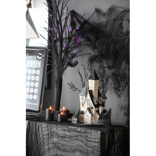 Whimsical Halloween Village House for Home, Office & Holiday Displays