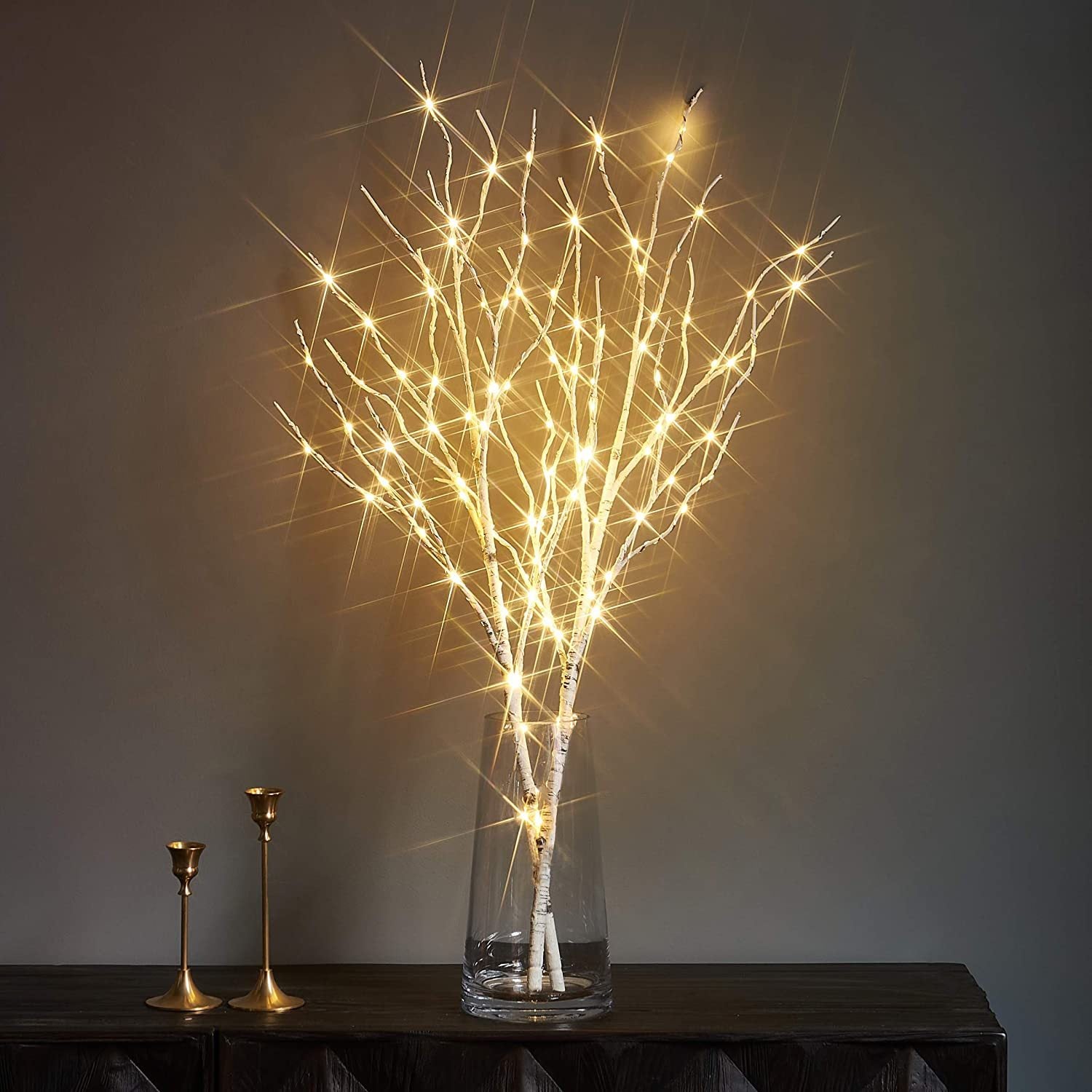 Birch Branch LED Ambient Light – Nordic Decorative Tree Light for Home & Holiday Décor