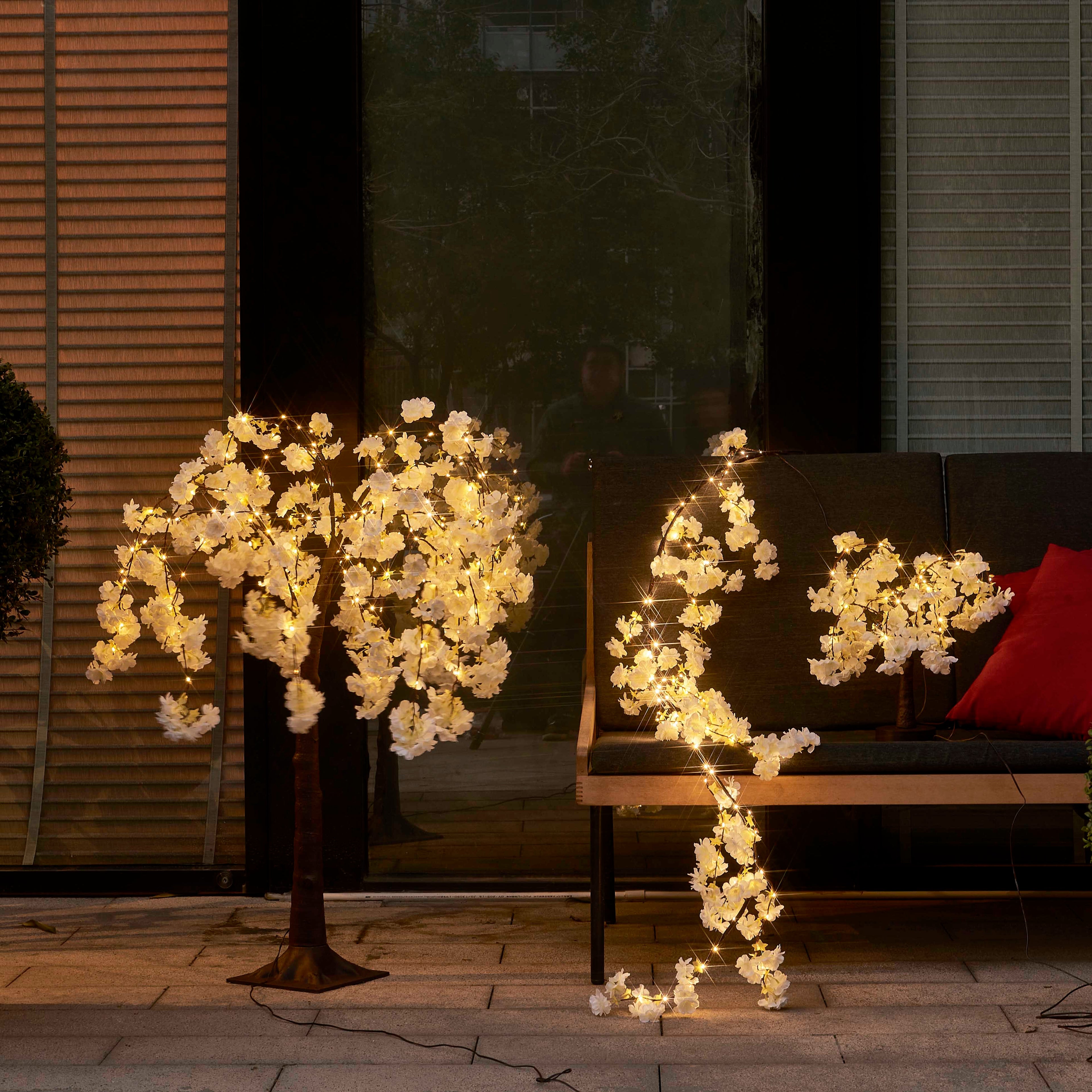 Valentine Special   Romantic Cherry Blossom Tree LED Decorative Light – 18" with 40 LED Lights