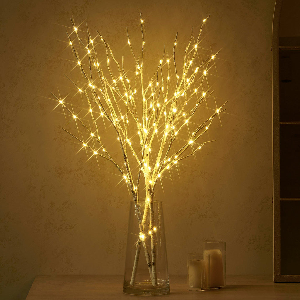 Birch Branch LED Ambient Light – Nordic Decorative Tree Light for Home & Holiday Décor