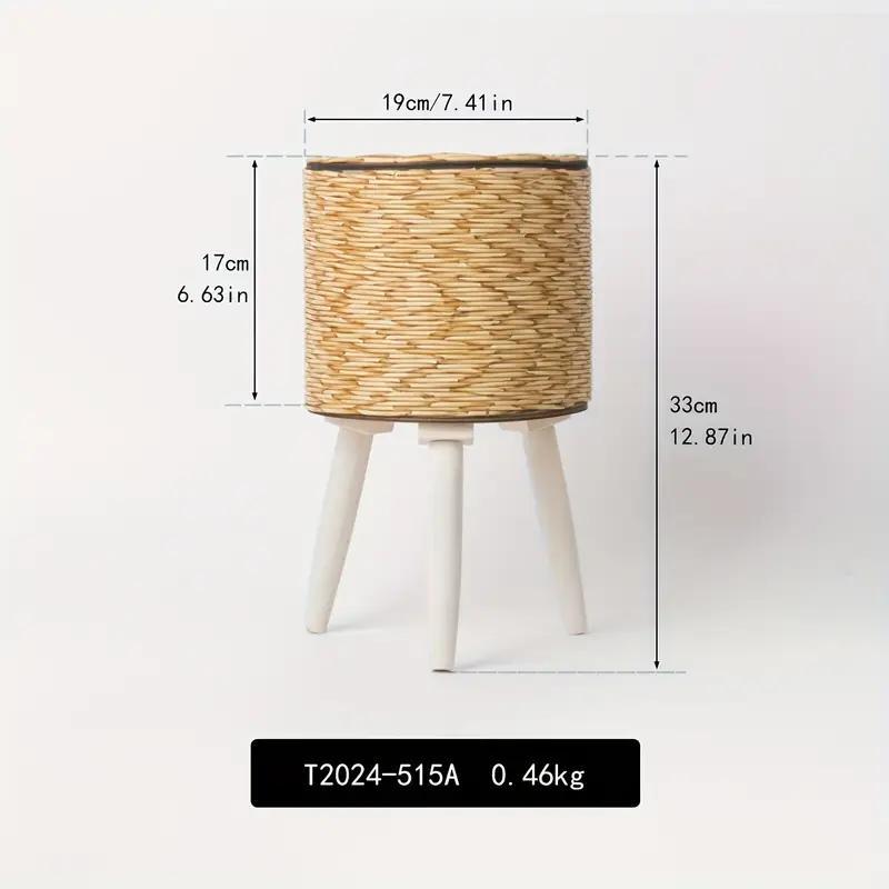 Handcrafted Green Plastic Vase – Heavy-Duty Wide-Mouth Decorative Planter for Indoor & Outdoor Use