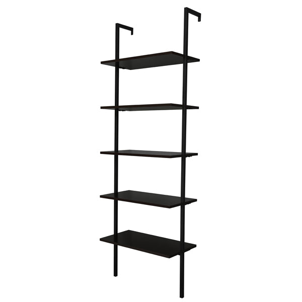 Industrial Etagere Bookshelf – Open Shelf Storage for Living Room, Bedroom, or Office