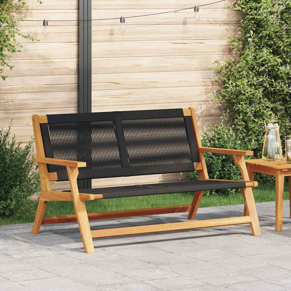 Modern Garden Furniture Set – Solid Acacia Wood Outdoor Seating (2-Seater)