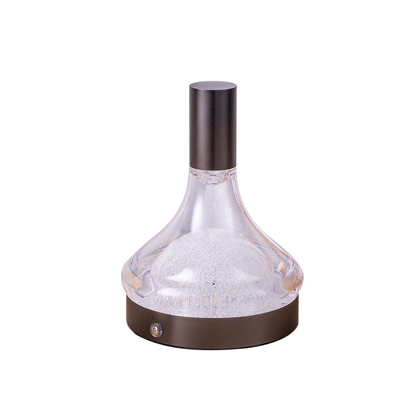 Retro Rechargeable Bar Table Lamp – USB LED Ambient Light for Home & Outdoor Décor