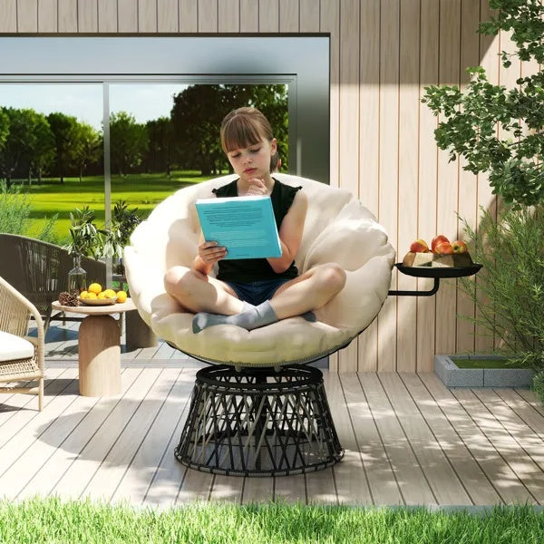  Comfortable Rattan Rocking Chair  for Indoor and outdoor