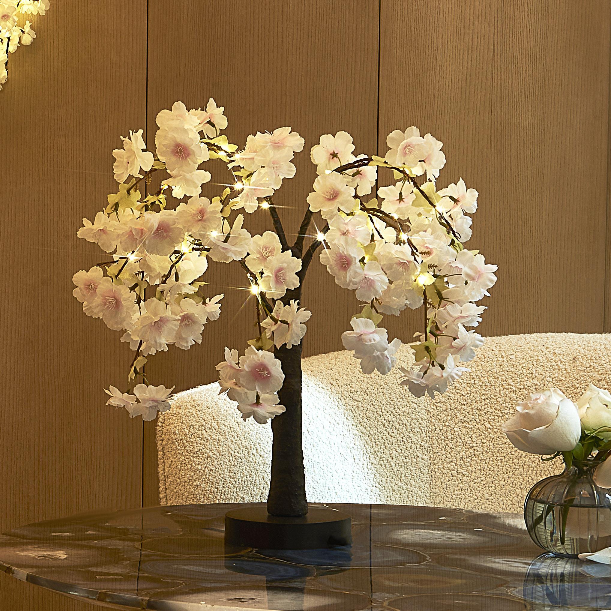 Modern   Romantic Cherry Blossom Tree LED Decorative Light 
