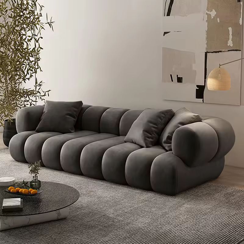 Nordic modern L shaped corner sofa sectional couch for living room