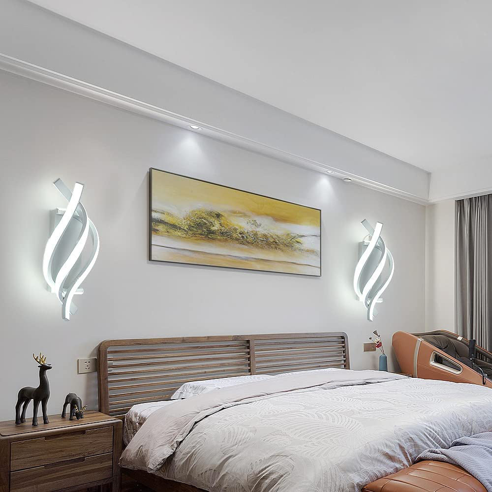 sleek aluminum wall light minimalist home decor