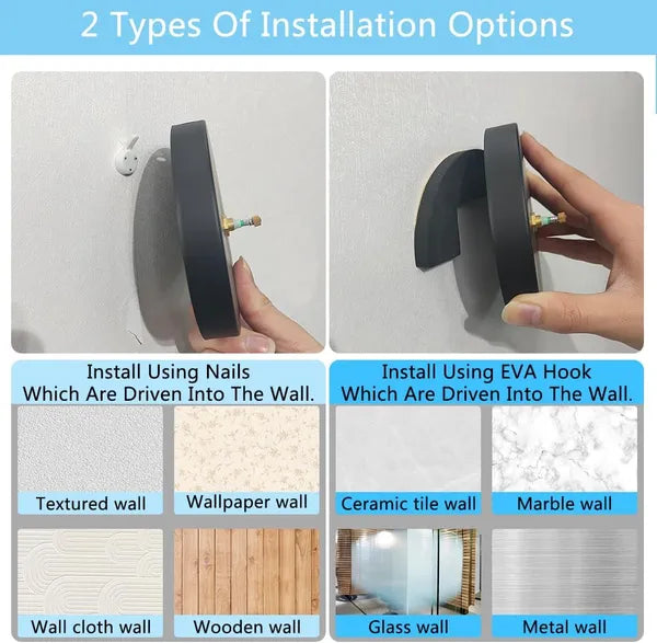 Large Modern Art Deco Wall Clock – Silent Acrylic Decorative Wall Clock (Black)