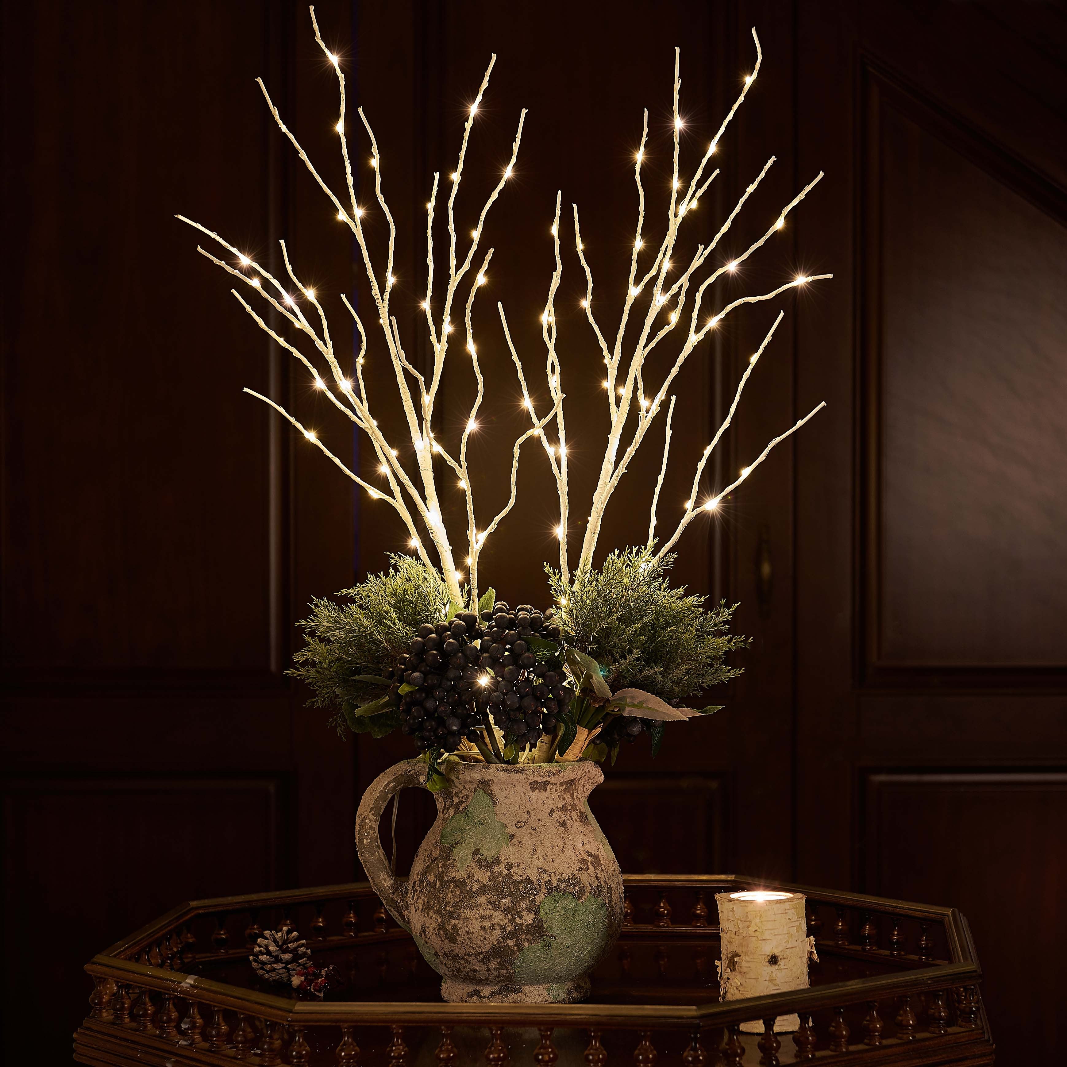Birch Branch LED Ambient Light – Nordic Decorative Tree Light for Home & Holiday Décor