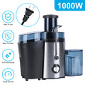 1000W High-Speed Centrifugal Juicer Machine – Wide Feed Chute, 2-Speed Juice Extractor with Pulp Collector