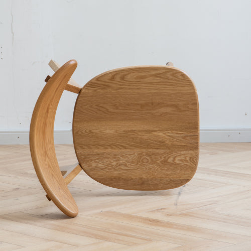Solid Oak Wood Dining Chair – FAS Grade Natural Wooden Chair