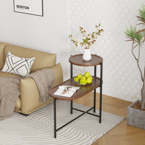 Small coffee table for living room with modern compact design for small spaces