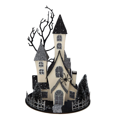 Whimsical Halloween Village House for Home, Office & Holiday Displays