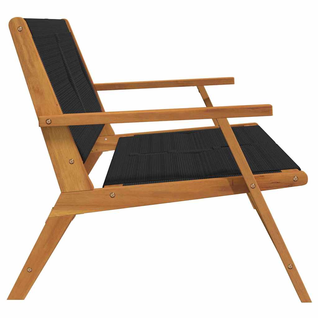 Modern Garden Furniture Set – Solid Acacia Wood Outdoor Seating (2-Seater)