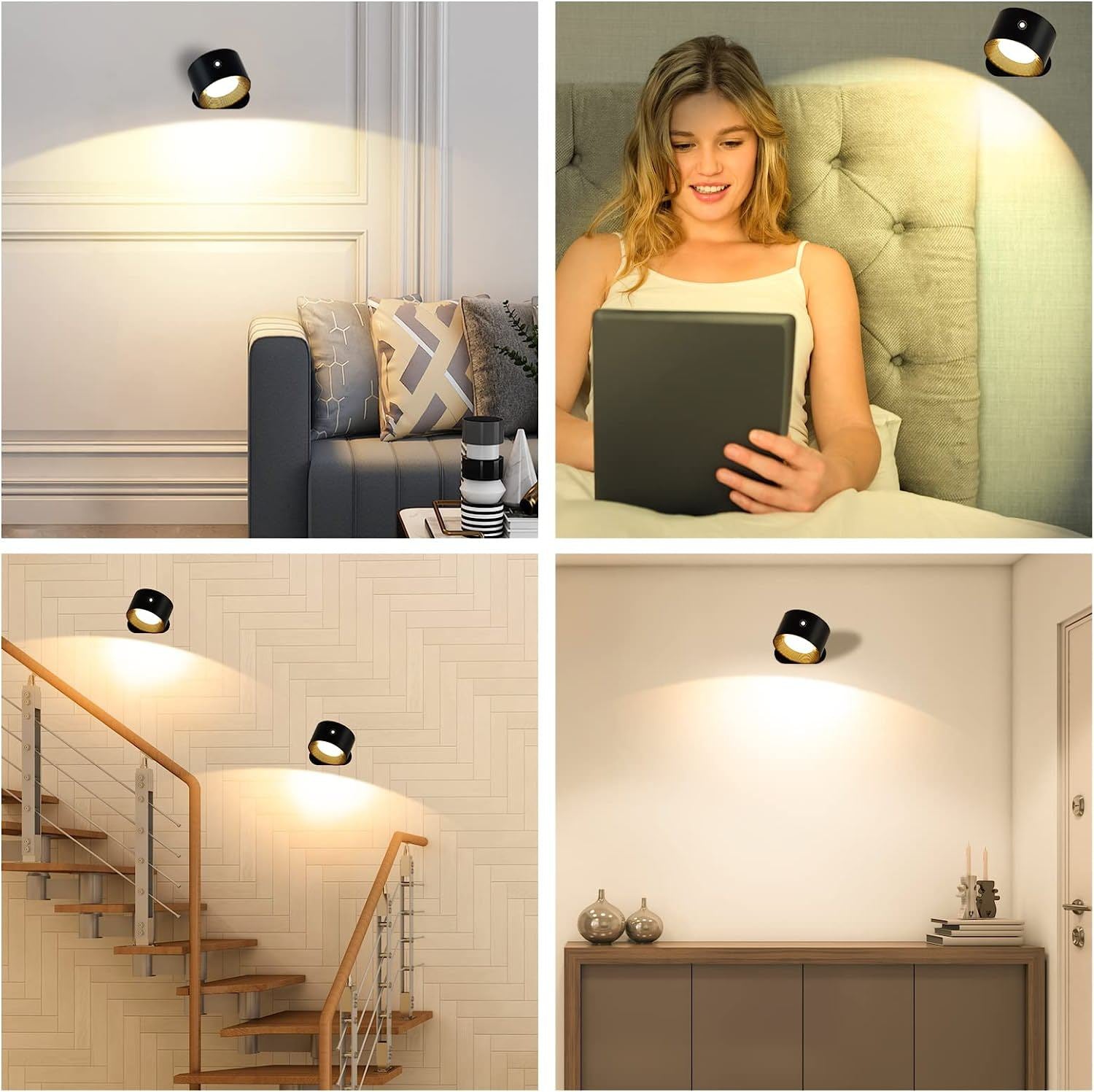 dimmable touch lamp for bedside table modern design