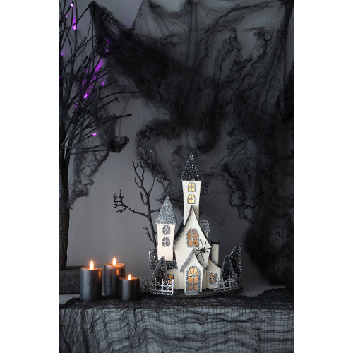 Whimsical Halloween Village House for Home, Office & Holiday Displays