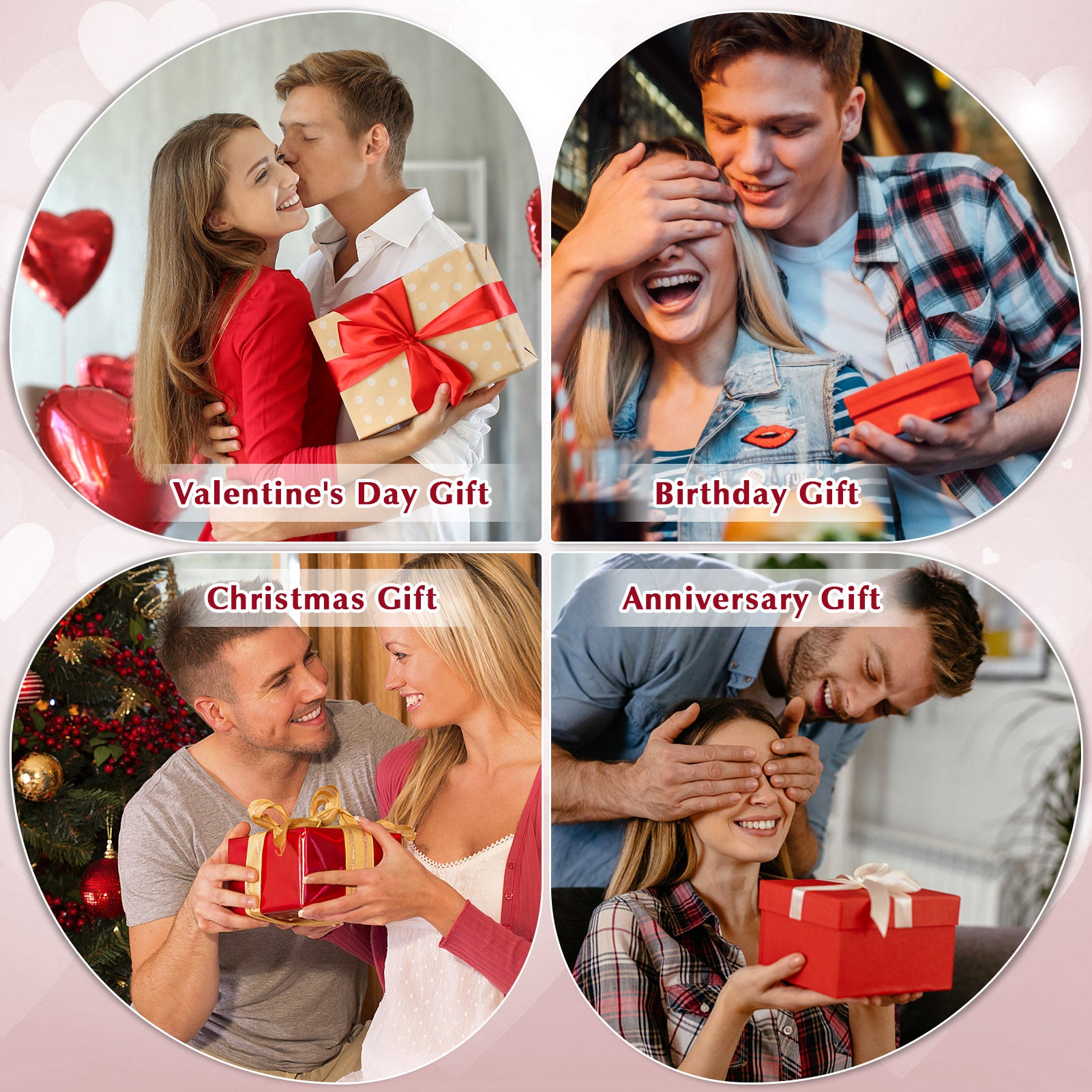 Valentine Special Kissing Candle Holder Set – Romantic Wooden Candle Holders for Couples & Best Friends