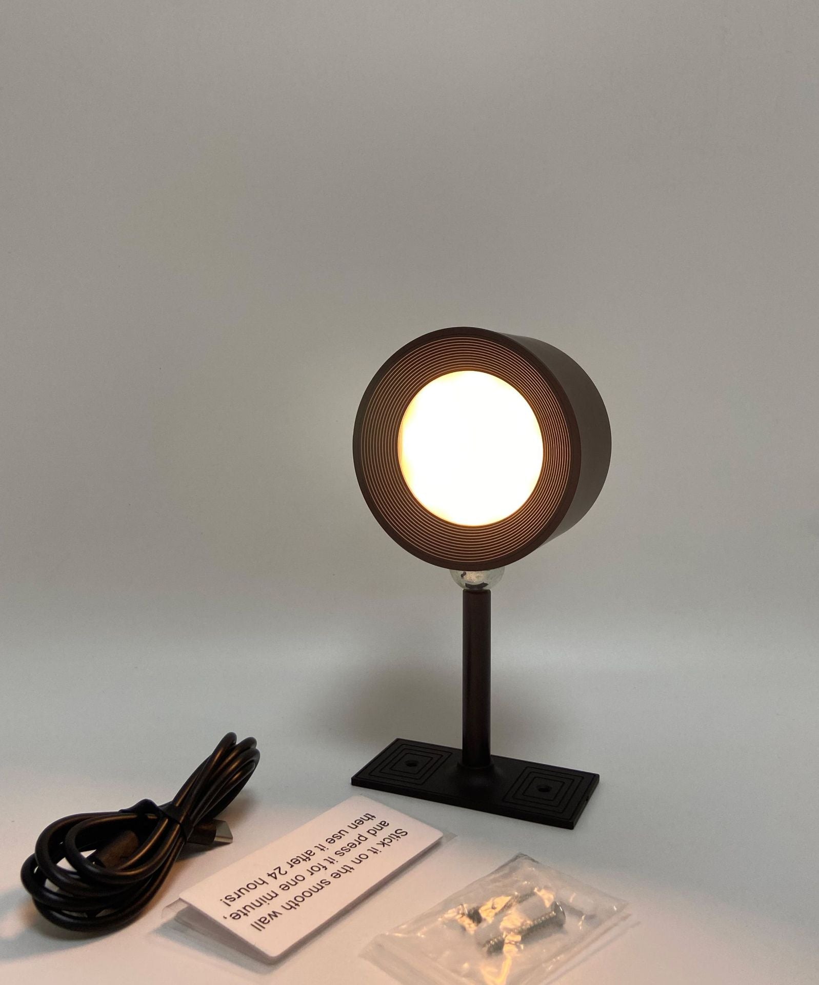 New Punch-Free Touch Table Lamp – Rechargeable LED Desk Lamp with Adjustable Colour & Brightness