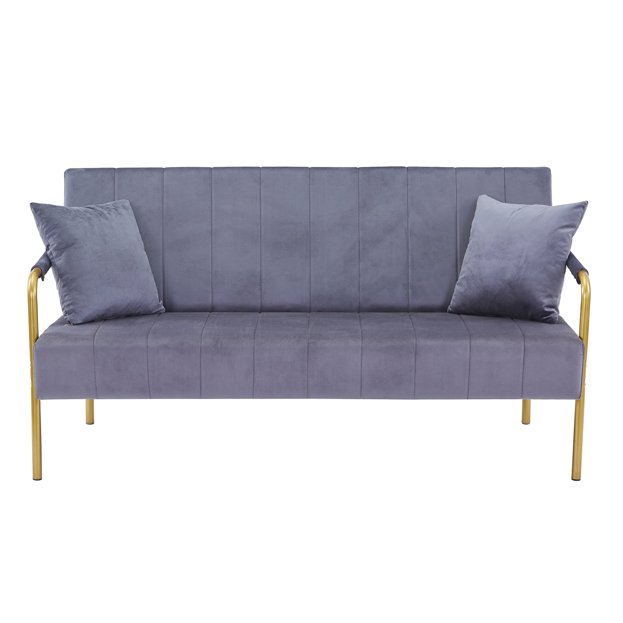 Modern Velvet Loveseat Sofa for Living Room – Stylish 2-Seater Couch
