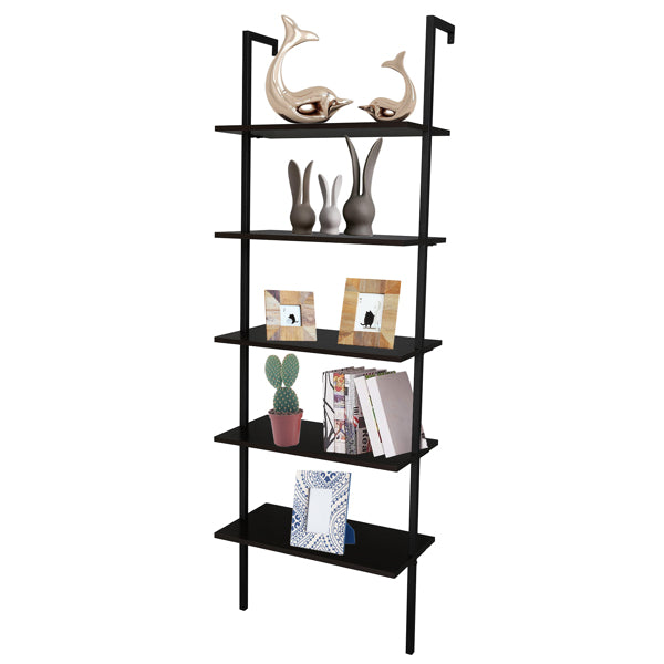 Industrial Etagere Bookshelf – Open Shelf Storage for Living Room, Bedroom, or Office