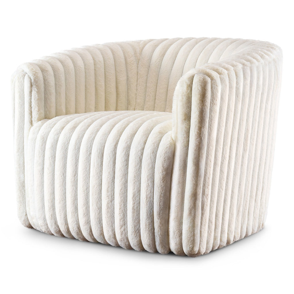 Swivel Single Sofa Chair – Soft Touch Modern Accent Chair for Living Room