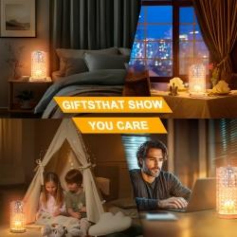 Modern Candle Wax Melting Lamp with Timer & Dimmer – Safe Flame-Free Home Fragrance Warmer