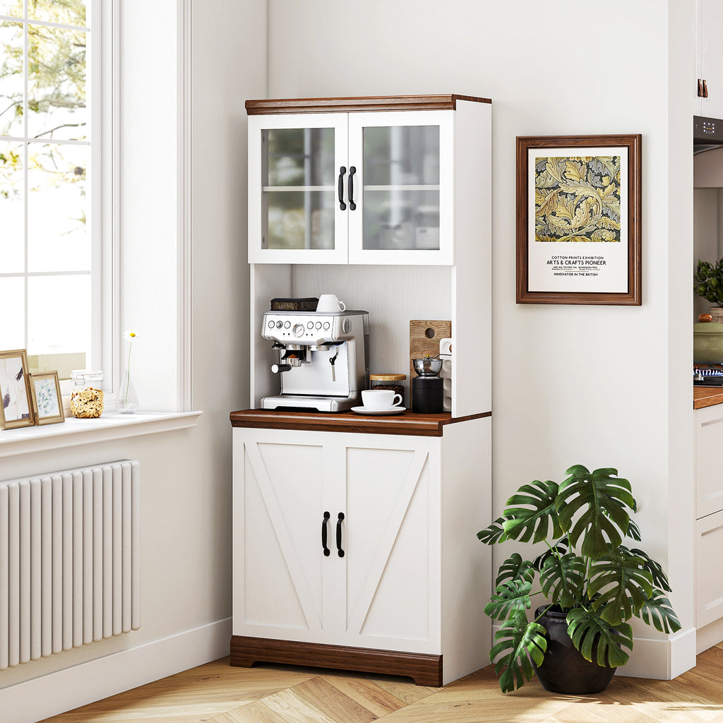 Freestanding kitchen pantry cabinet storage organizer for modern kitchen