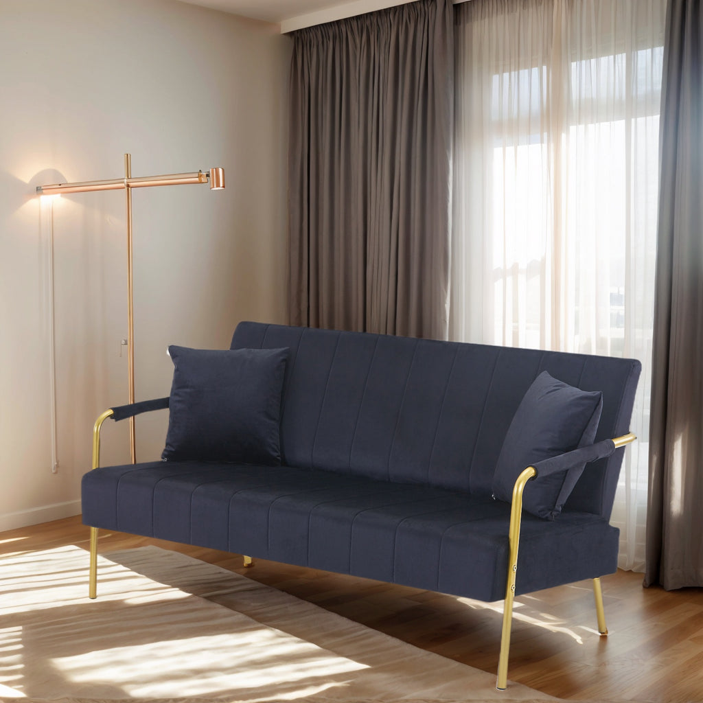 luxury velvet loveseat for apartment and bedroom seating