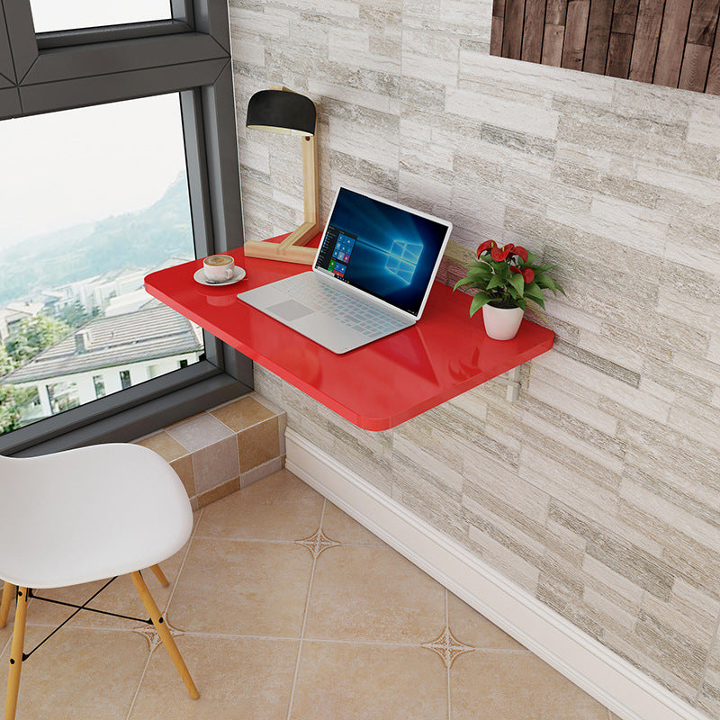 space saving wall hanging table for home office setup