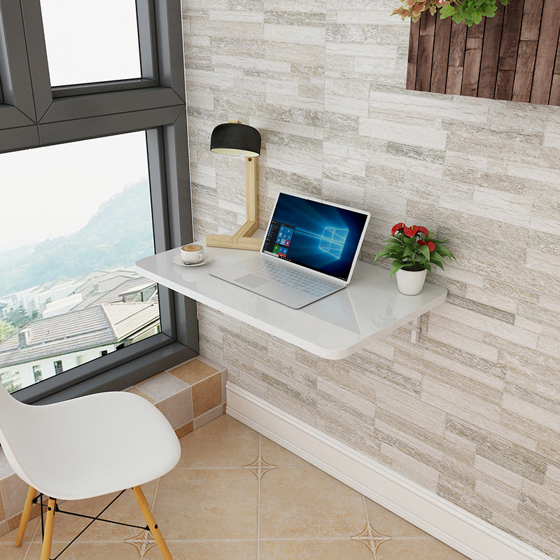 wall mounted folding table drop leaf desk small spaces